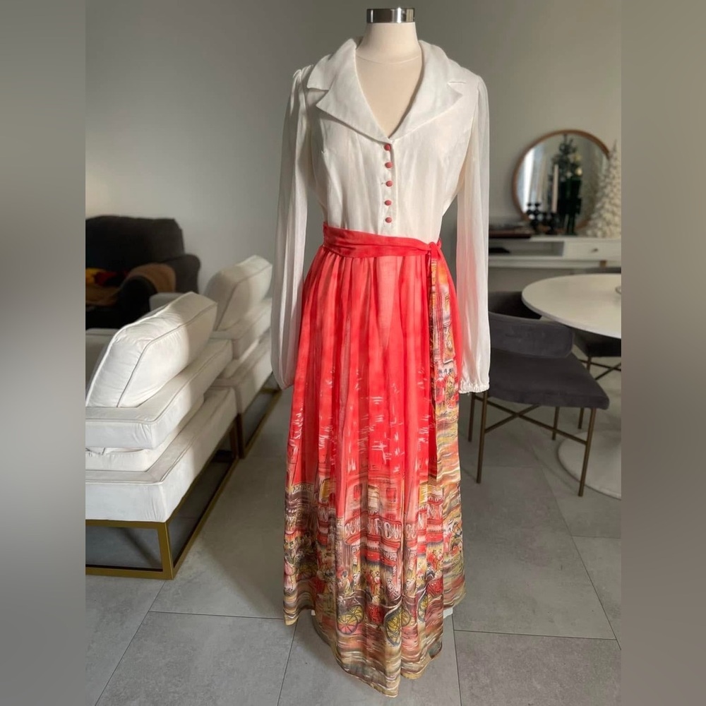 Vintage Coco California Moulin Rouge dress.